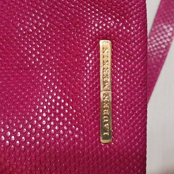 Lauren Merkin Patent eather Snake Embossed Shoulder Bag - Picture 9 of 12